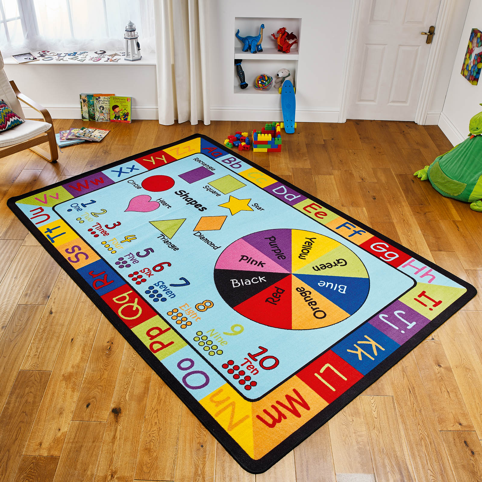 Learning Nursery Rugs - Free UK Delivery - The Rug Seller